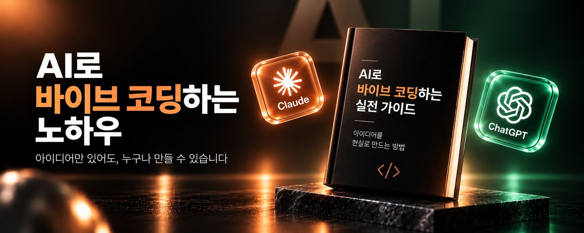 AI로 바이브 코딩하는 노하우 — 아이디어만 있어도, 누구나 만들 수 있습니다